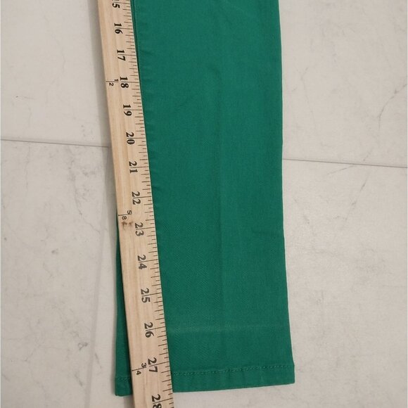 Crown & Ivy Christmas Green Skinny Mid Rise Jeans Sz 2 - Picture 10 of 11